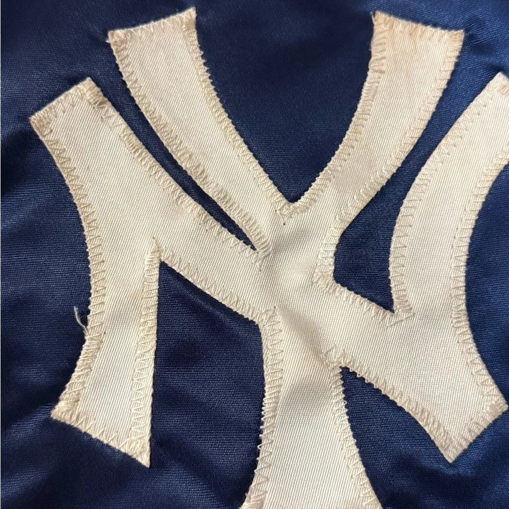 RARE Vintage New York NY Yankees Satin Starter Jacket Diamond Collection Sz XL - Picture 4 of 5